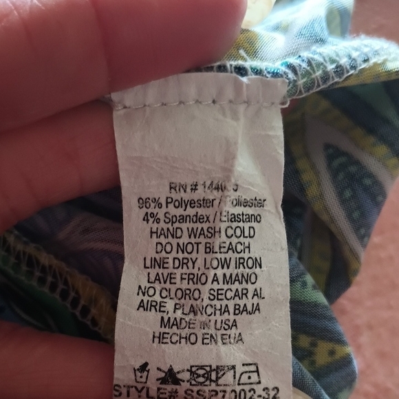 Colorful Geometric Pants - Picture 5 of 6